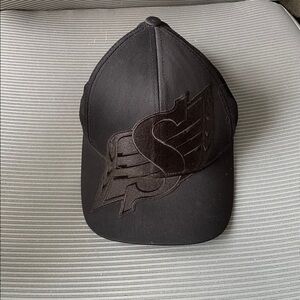 EC RBK Saskatchewan Roughriders Ball Hat - Black - Size S/M